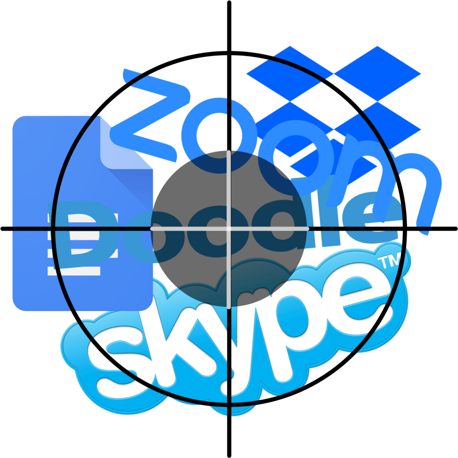 Blue social media in the crosshairs