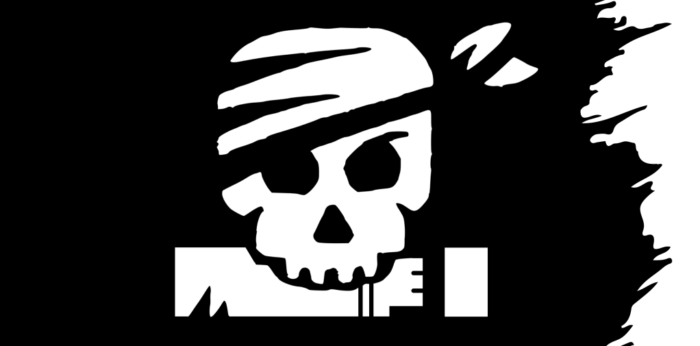 Modified from original image by RootOfAllLight; https://commons.wikimedia.org/wiki/File:Lego_Jolly_Roger.svg