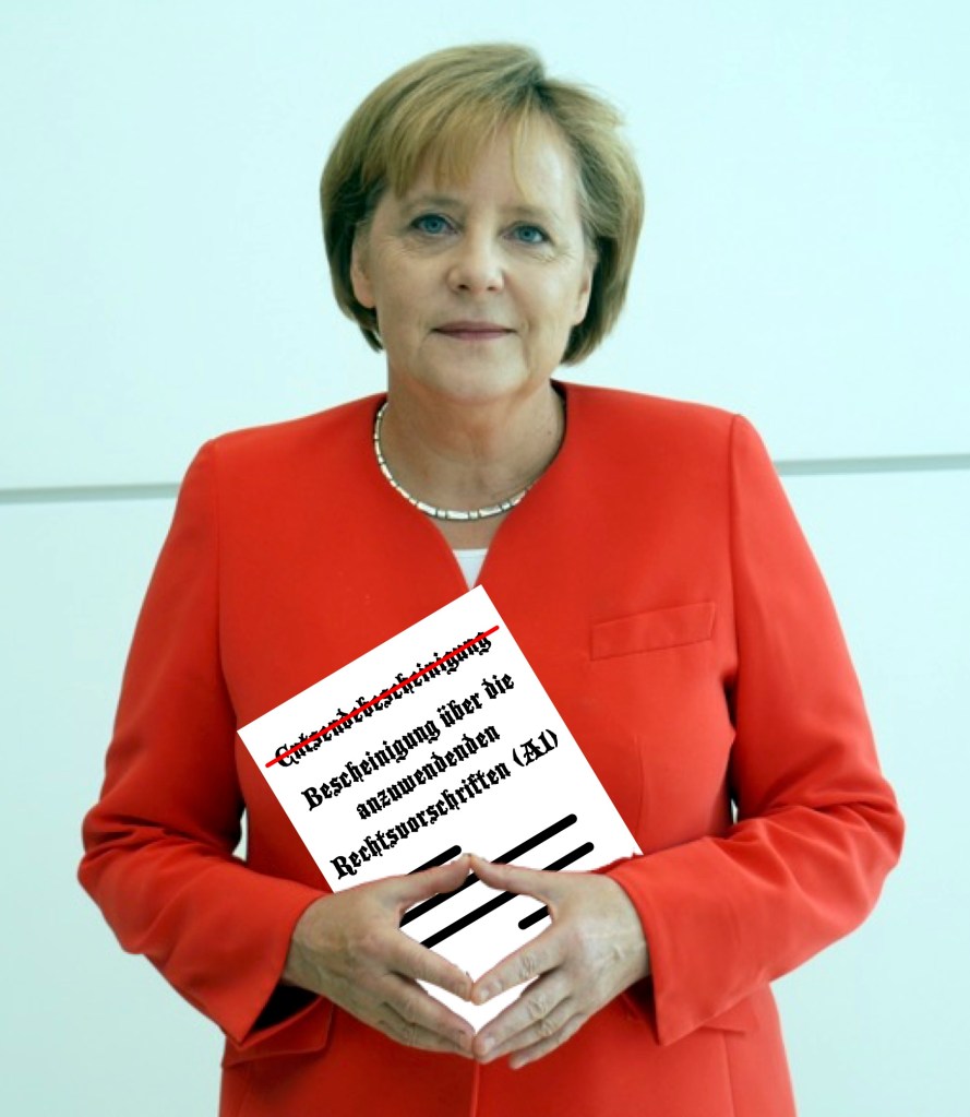 Modified from original by Armin Linnartz (https://commons.wikimedia.org/wiki/File:Angela_Merkel,_Juli_2010.jpg)
