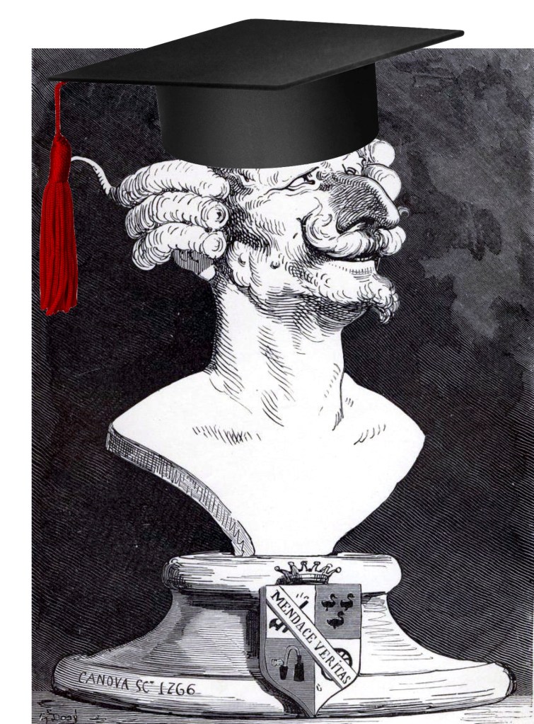 Modified from original by Gustave Doré (https://commons.wikimedia.org/wiki/File:Dore-munchausen-illustration.jpg)