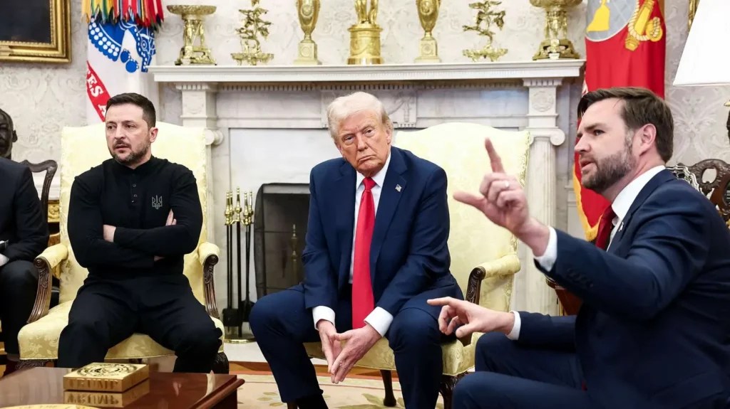 From https://www.brusselstimes.com/1467303/meeting-in-the-oval-office-ends-without-minerals-deal-between-the-us-and-ukraine Usage rights unknown.