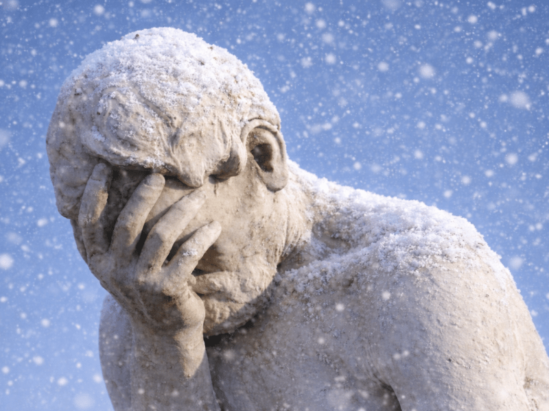 A lazy shade of&nbsp;winter